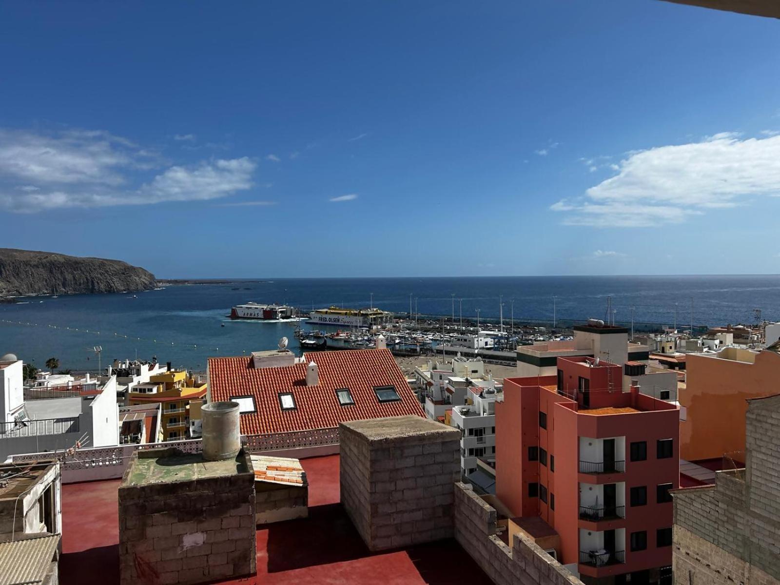 Vista Mar Y Piscina Climatizada Daire Arona  Dış mekan fotoğraf
